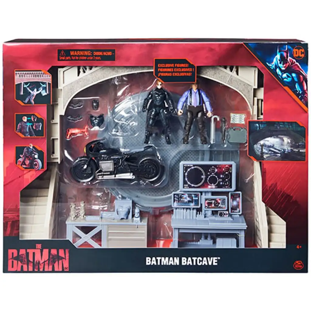 DC Comics: The Batman Batcave játékszett - Spin Master kép 1