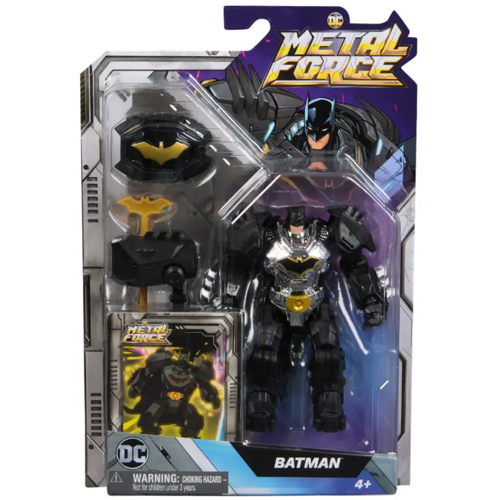 DC Batman Metal Force figura szett - Spin Master kép 1