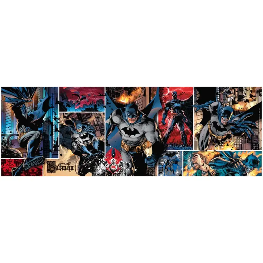 Batman 1000db-os panoráma puzzle poszterrel - Clementoni kép 2