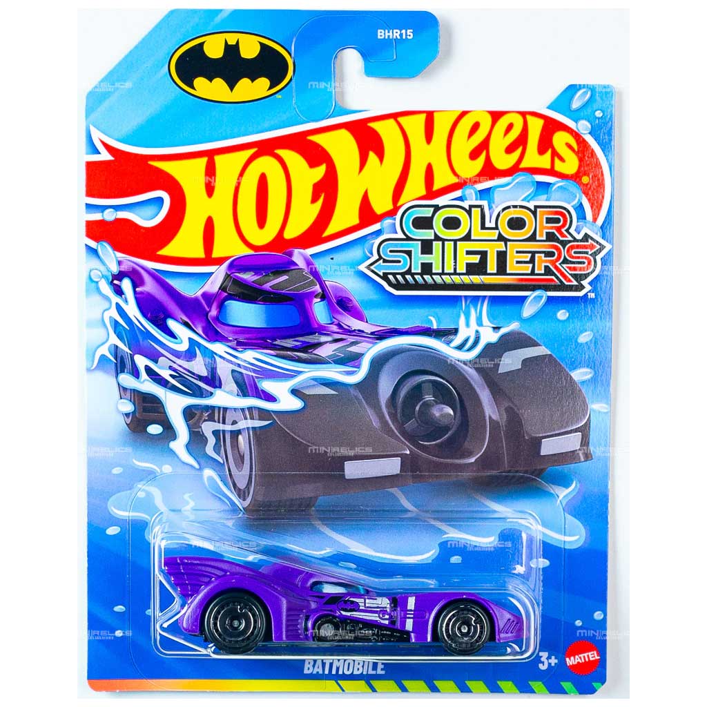 Hot Wheels: Batmobile színváltós kisautó 1/64 - Mattel kép 1