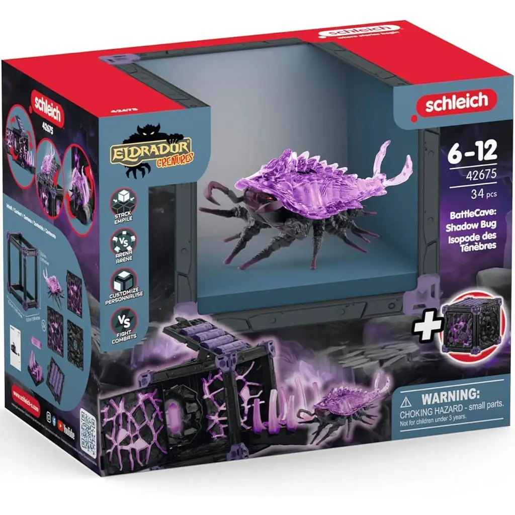 Schleich: Battlecave árny isopod szett (42675) kép 1