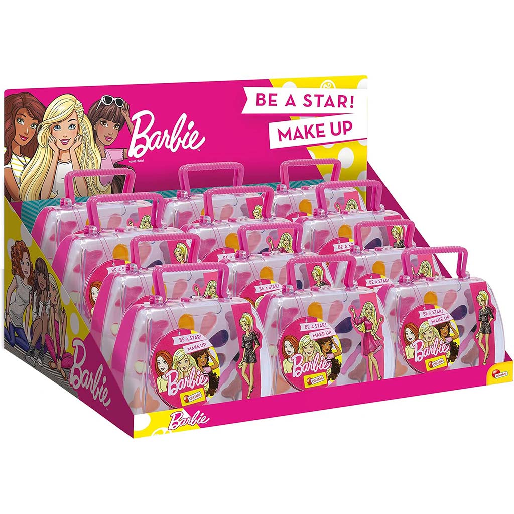 Barbie Be a Star sminktáska szépség szett - Lisciani kép 1