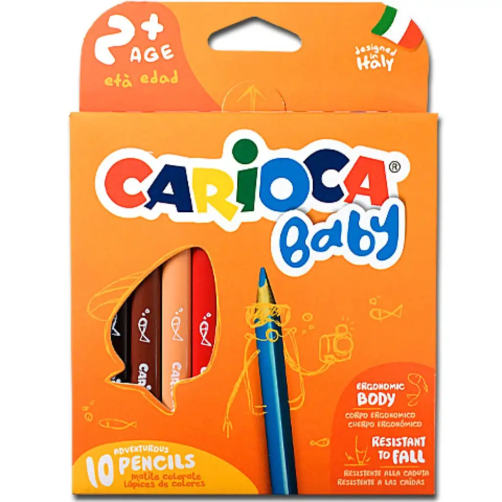 Carioca: Bébi ceruza 10db-os készlet kép 1