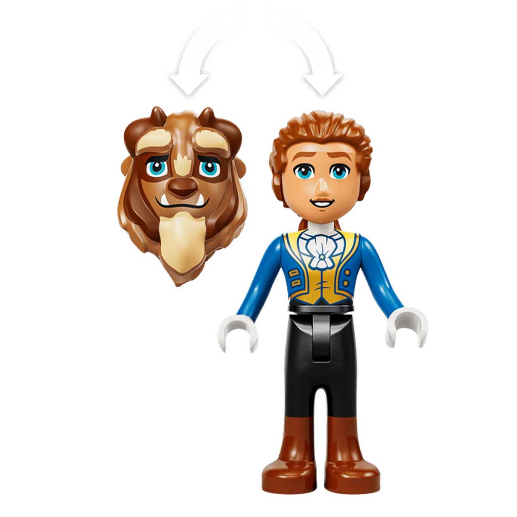 LEGO® Disney™: Belle és a Szörnyeteg varázslatos kastélya (43289) kép 4