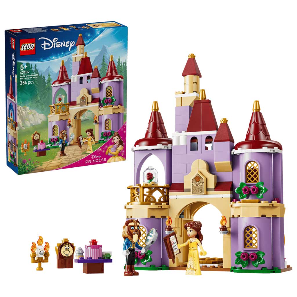 LEGO® Disney™: Belle és a Szörnyeteg varázslatos kastélya (43289) kép 1