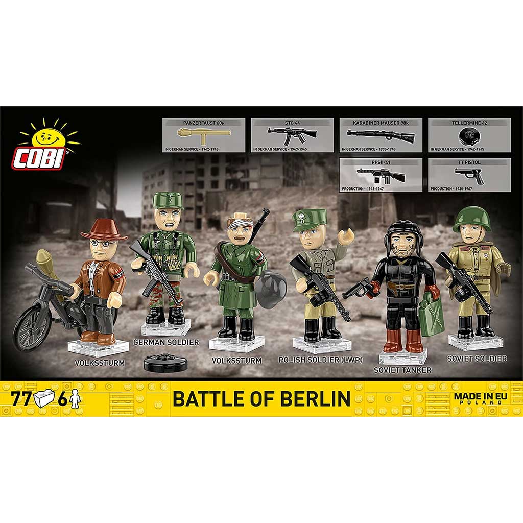COBI: WWII Berlini csata figura szett (2064) kép 2