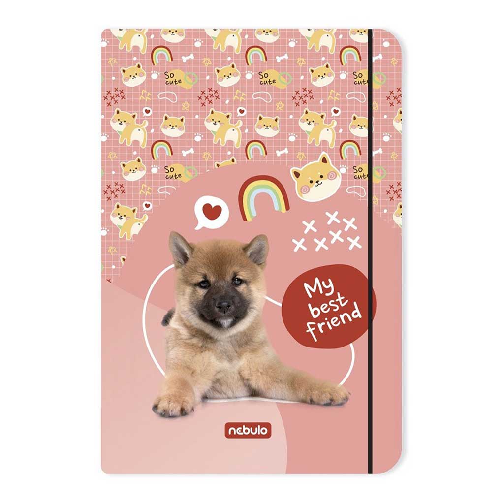 Nebulo: Best Friend kutyás Gumis mappa A/4-es méret kép 1