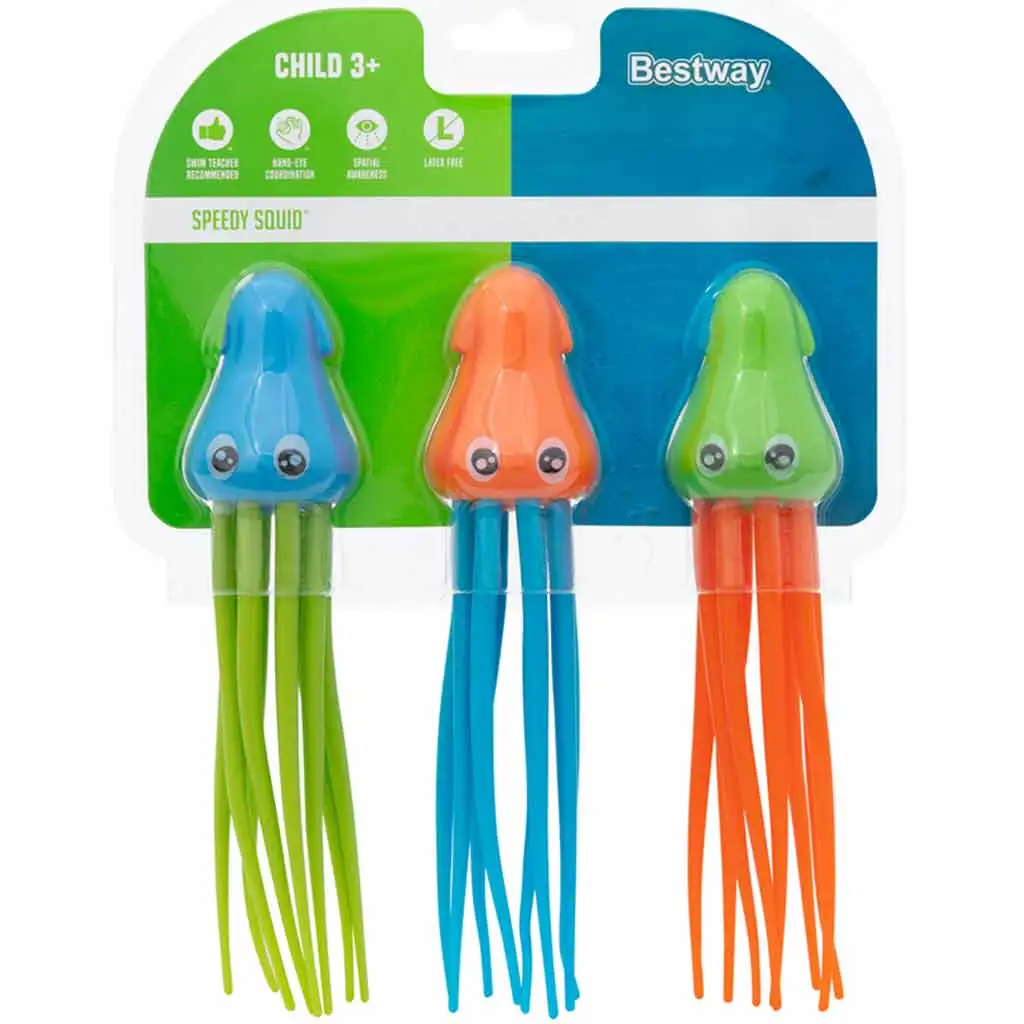 Bestway: Speedy Squid™ polipos búvárfigura szett  3db-os készlet kép 1