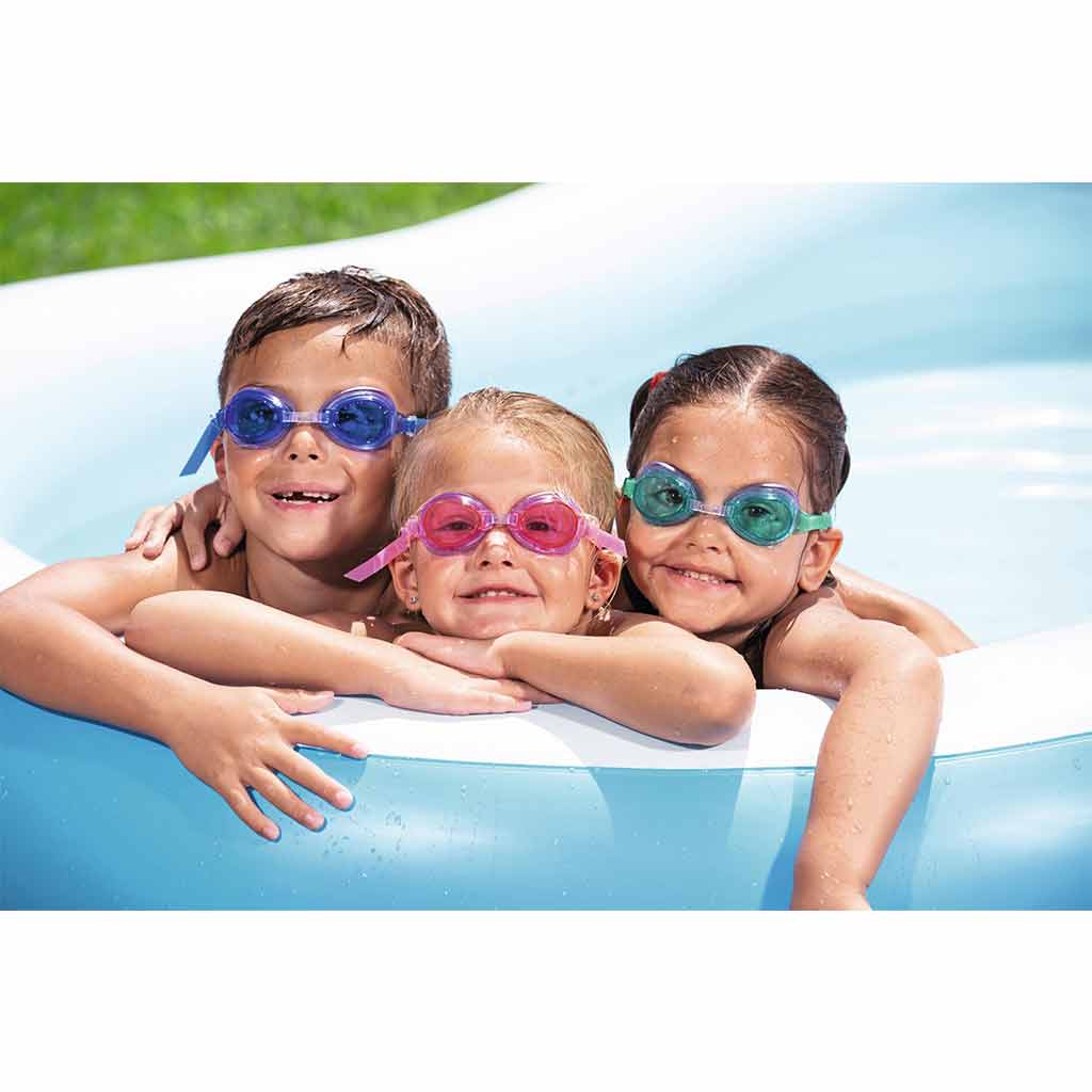 Bestway: Family Pool Lagoon családi ovális kétgyűrűs medence 262 x 157 x 46 cm kép 6