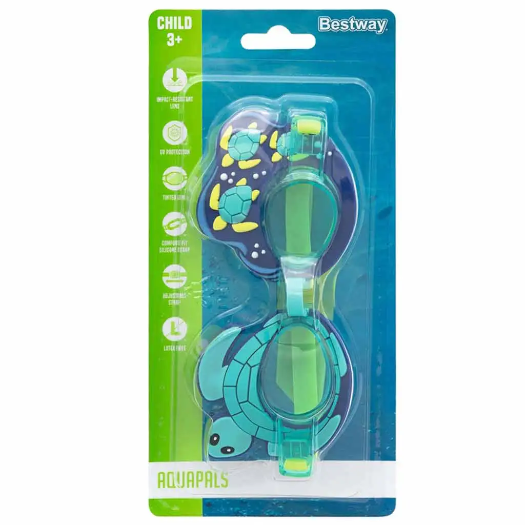 Bestway: Aqua Pals™ tengeri állatos úszószemüveg háromféle változatban 1db kép 3