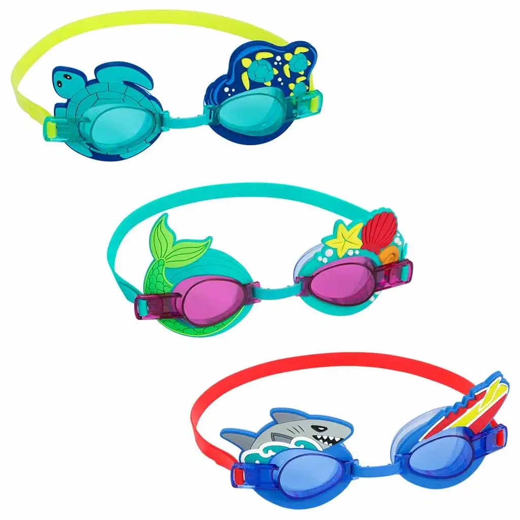 Bestway: Aqua Pals™ tengeri állatos úszószemüveg háromféle változatban 1db kép 1