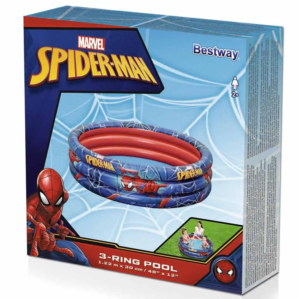 Bestway: Marvel Pókember pancsoló medence Ø 122 x 25 cm kép 3