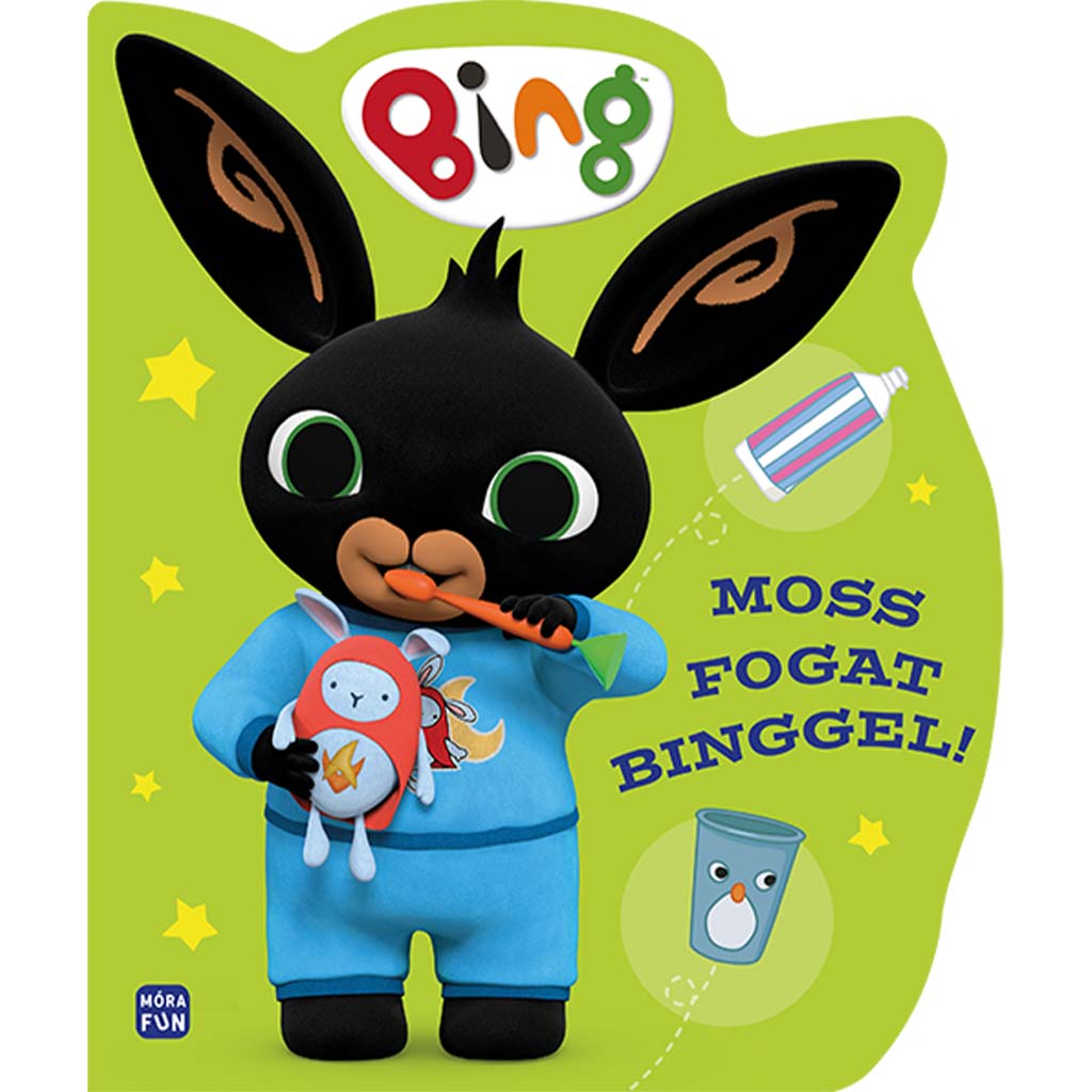 Móra: Bing - Moss fogat Binggel! mesekönyv kép 1