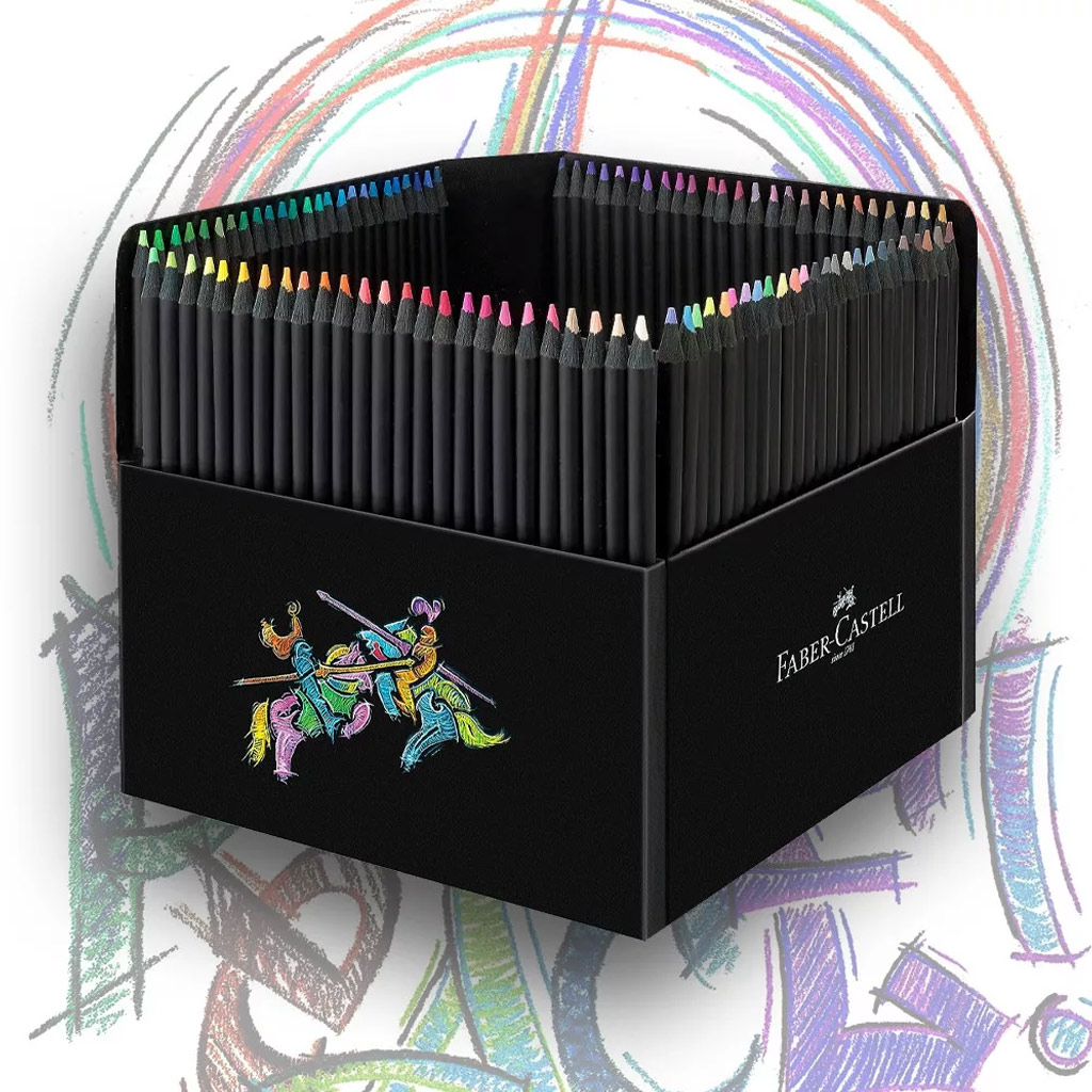 Faber-Castell: Black Edition színes ceruza szett 100db-os kép 2