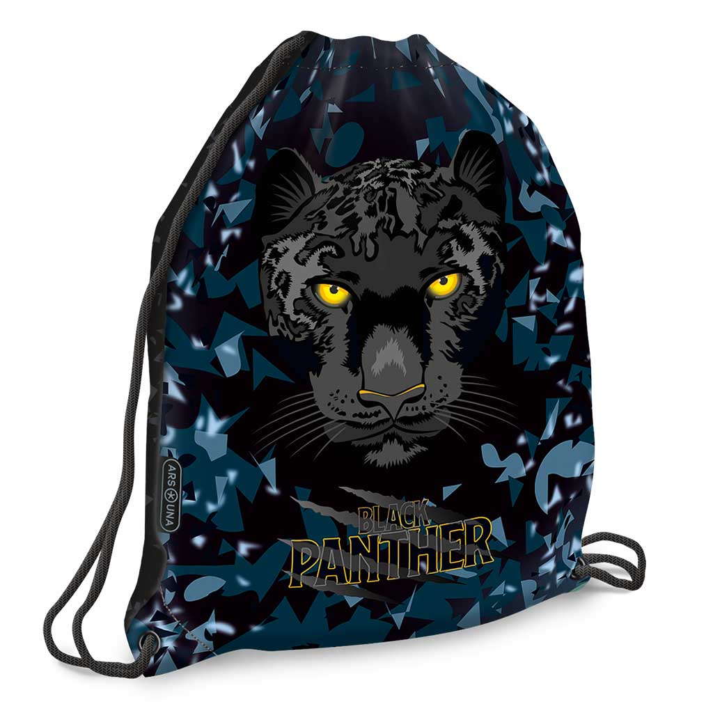 Ars Una: Black Panther tornazsák, sportzsák 32x42cm kép 1