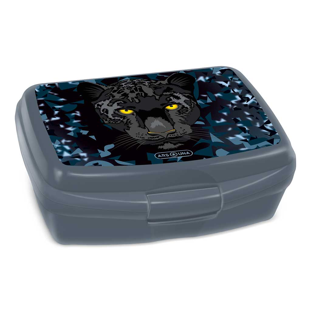 Ars Una: Black Panther uzsonnás doboz 16,5x6x13,5cm kép 1