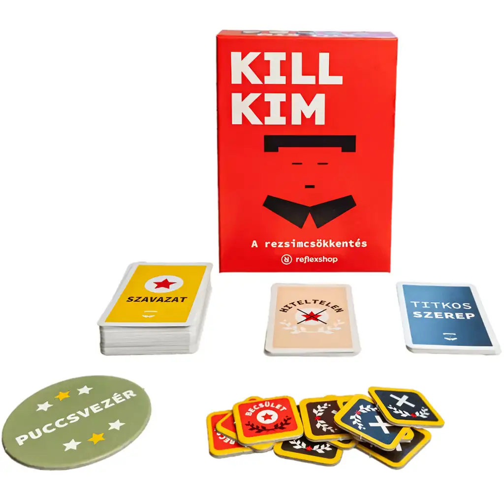 Kill Kim stratégiai társasjáték kép 2