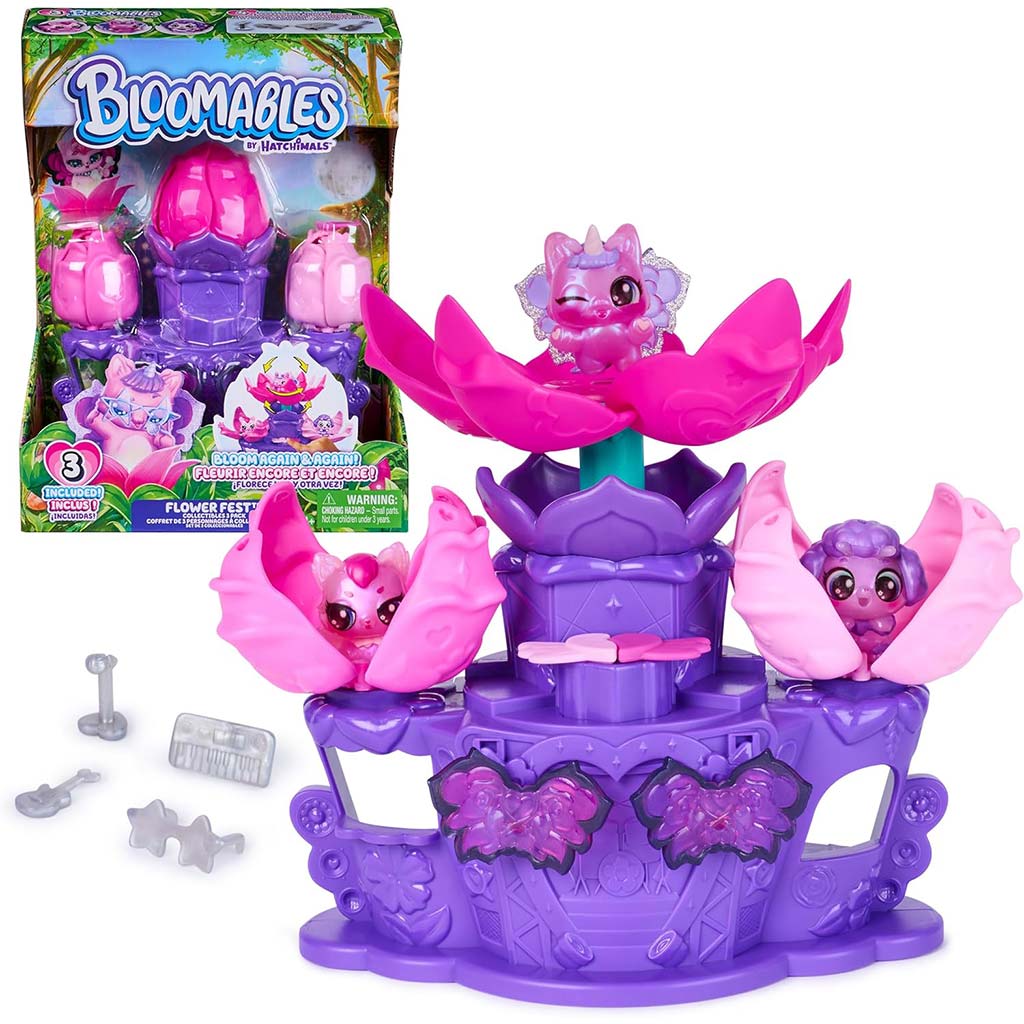 Hatchimals: Bloomables Virág fesztivál játékszett - Spin Master kép 2