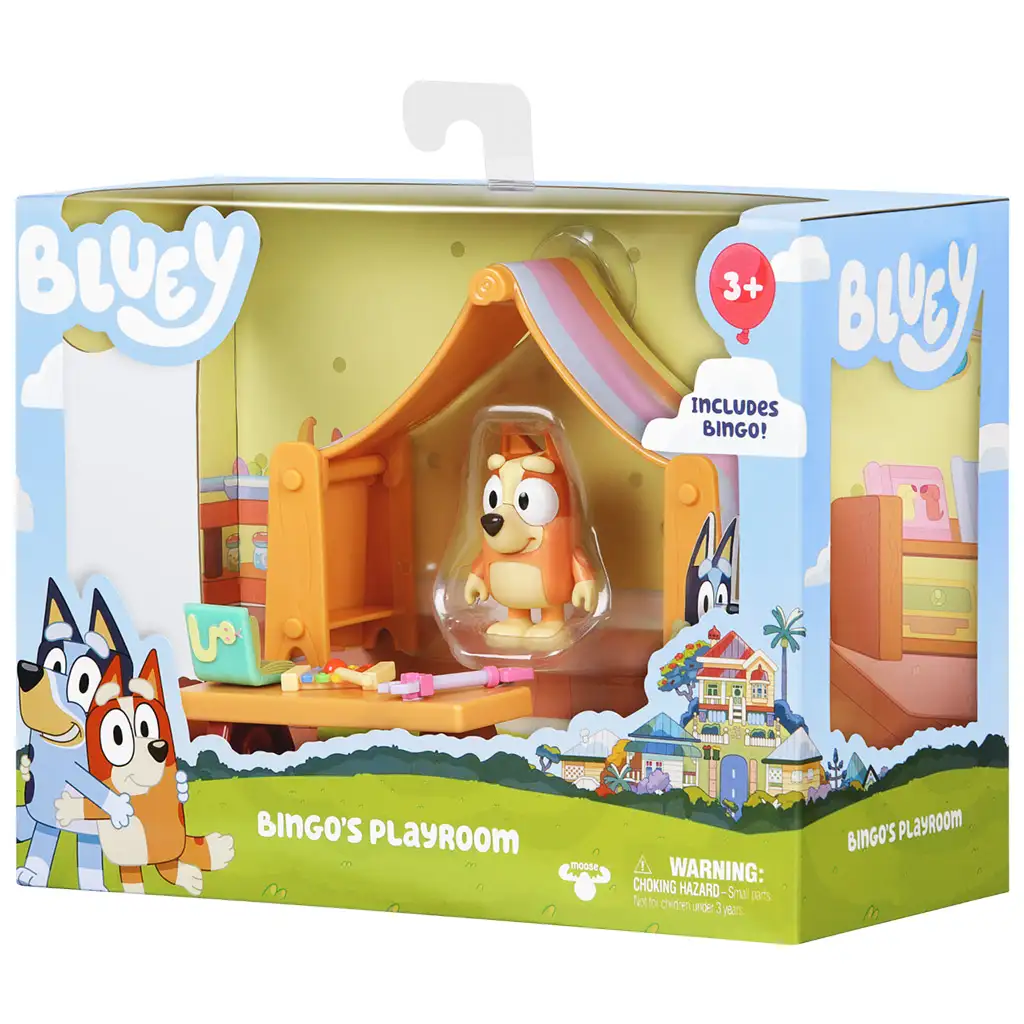 Bluey: Bingo mini játszószobája játékfigura szett kép 1
