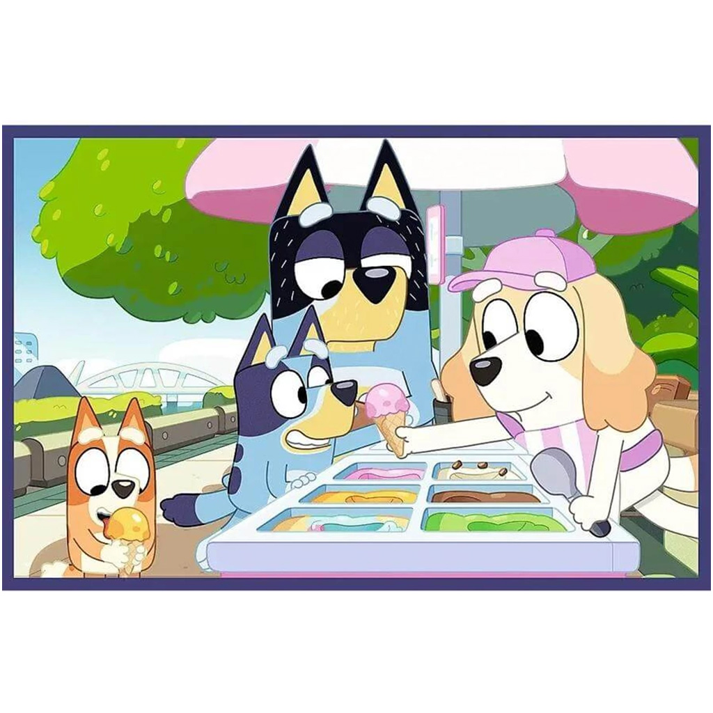 Bluey 2x24db-os puzzle - Trefl kép 2