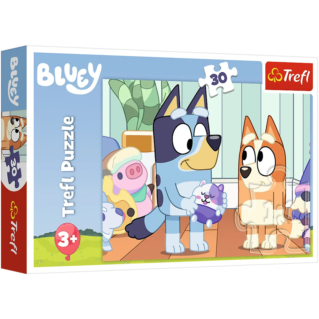 Bluey játékidő 30db-os puzzle - Trefl kép 1