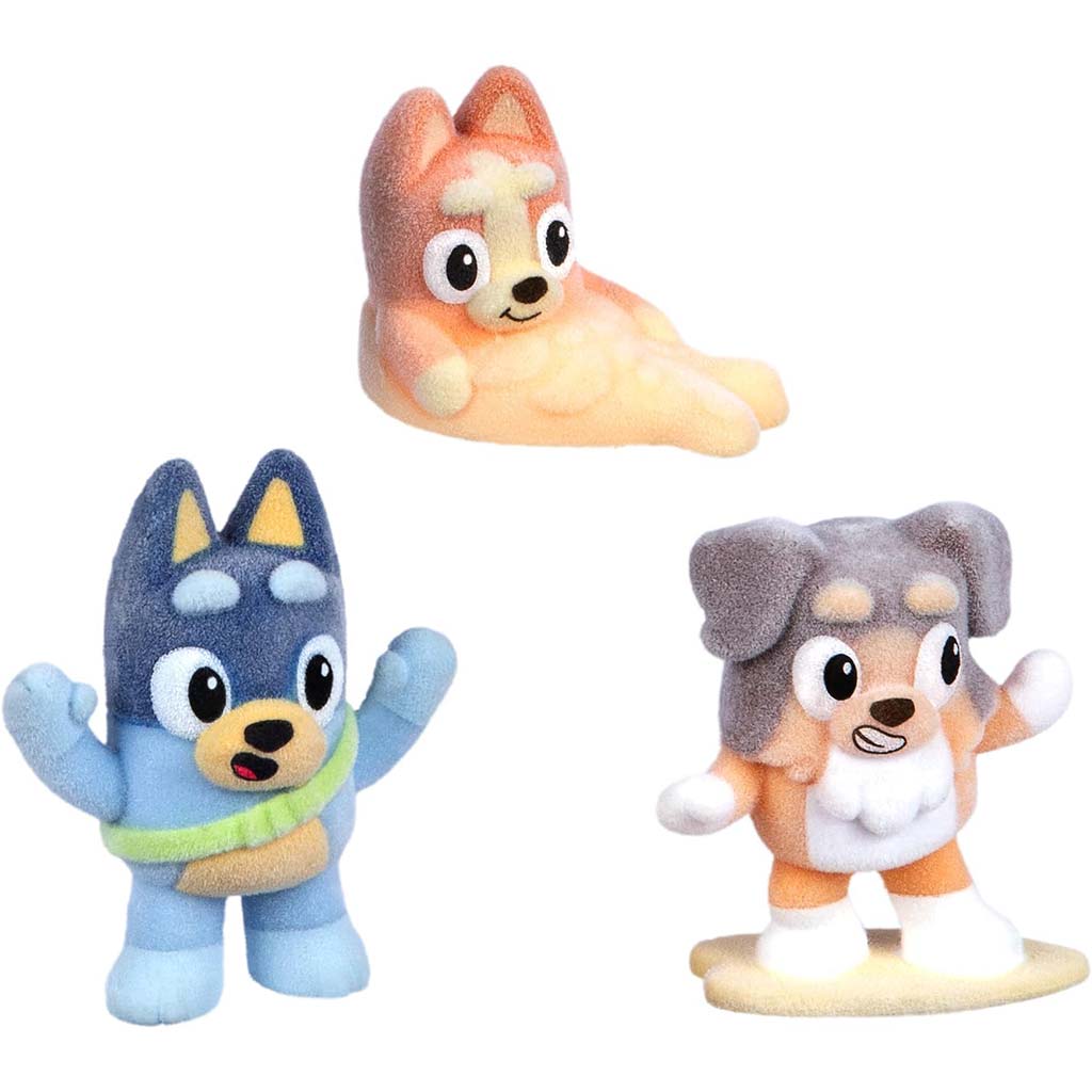 Bluey Fuzzies Epizód 3db-os szett - A strand kép 2