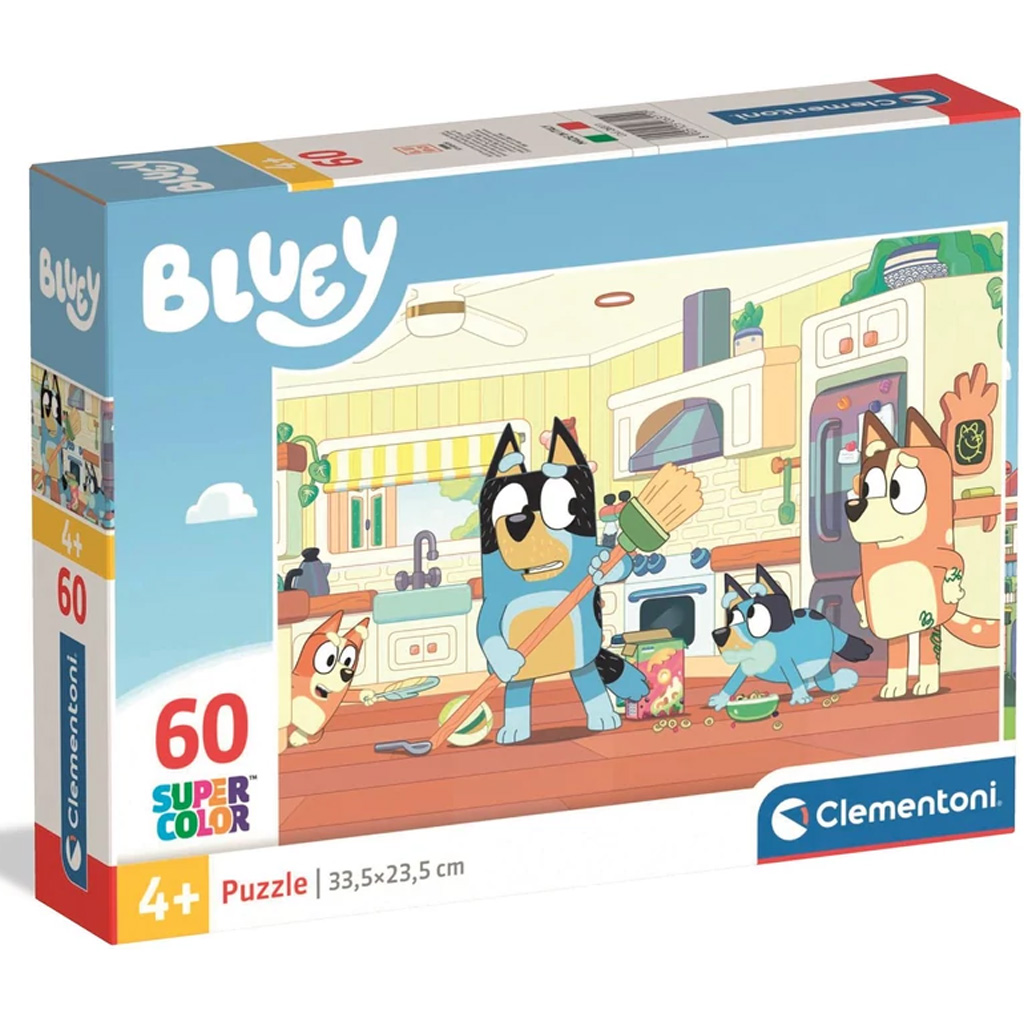 Bluey a konyhában 60db-os Supercolor puzzle - Clementoni kép 1