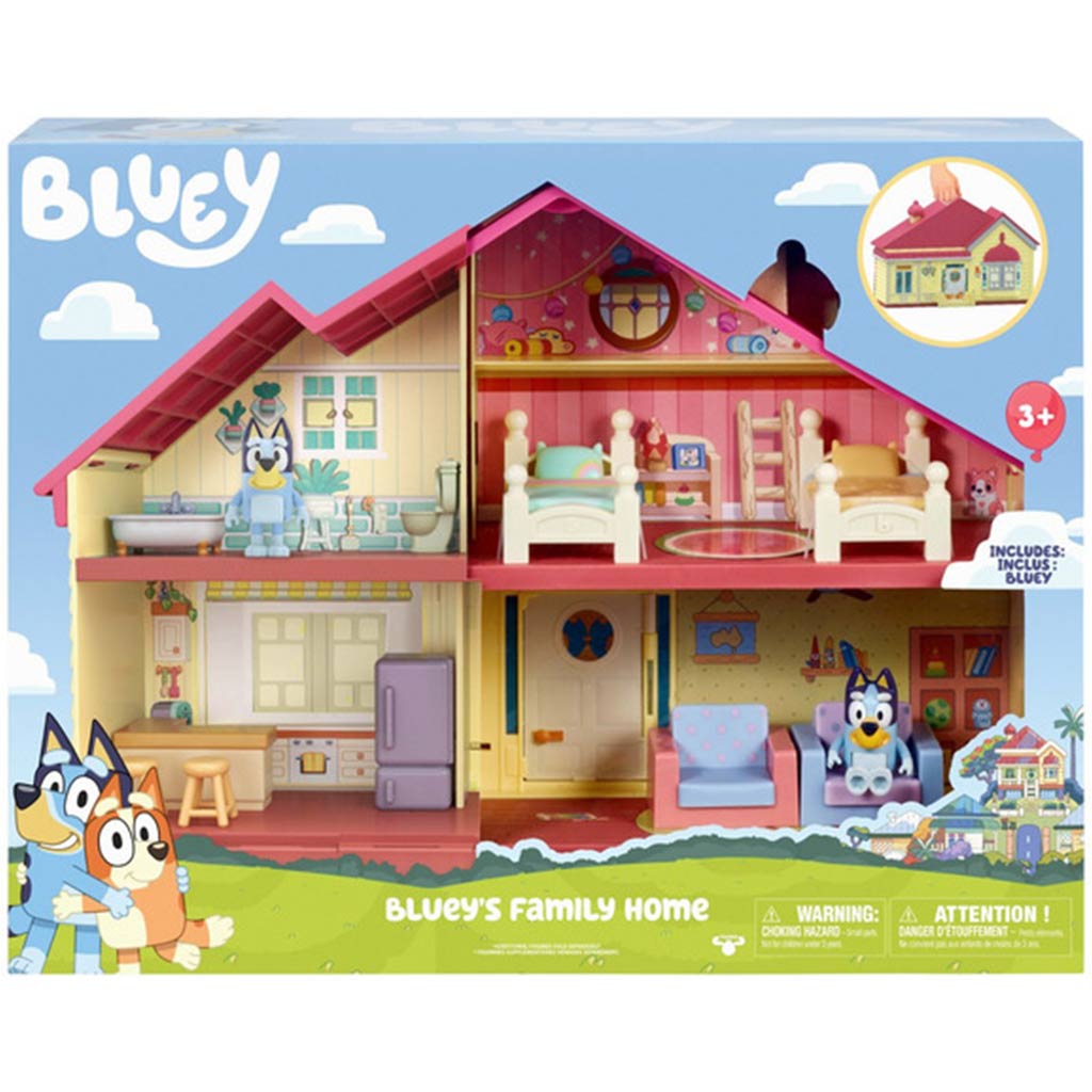 Bluey: Családi ház játékszett Bluey figurával kép 1