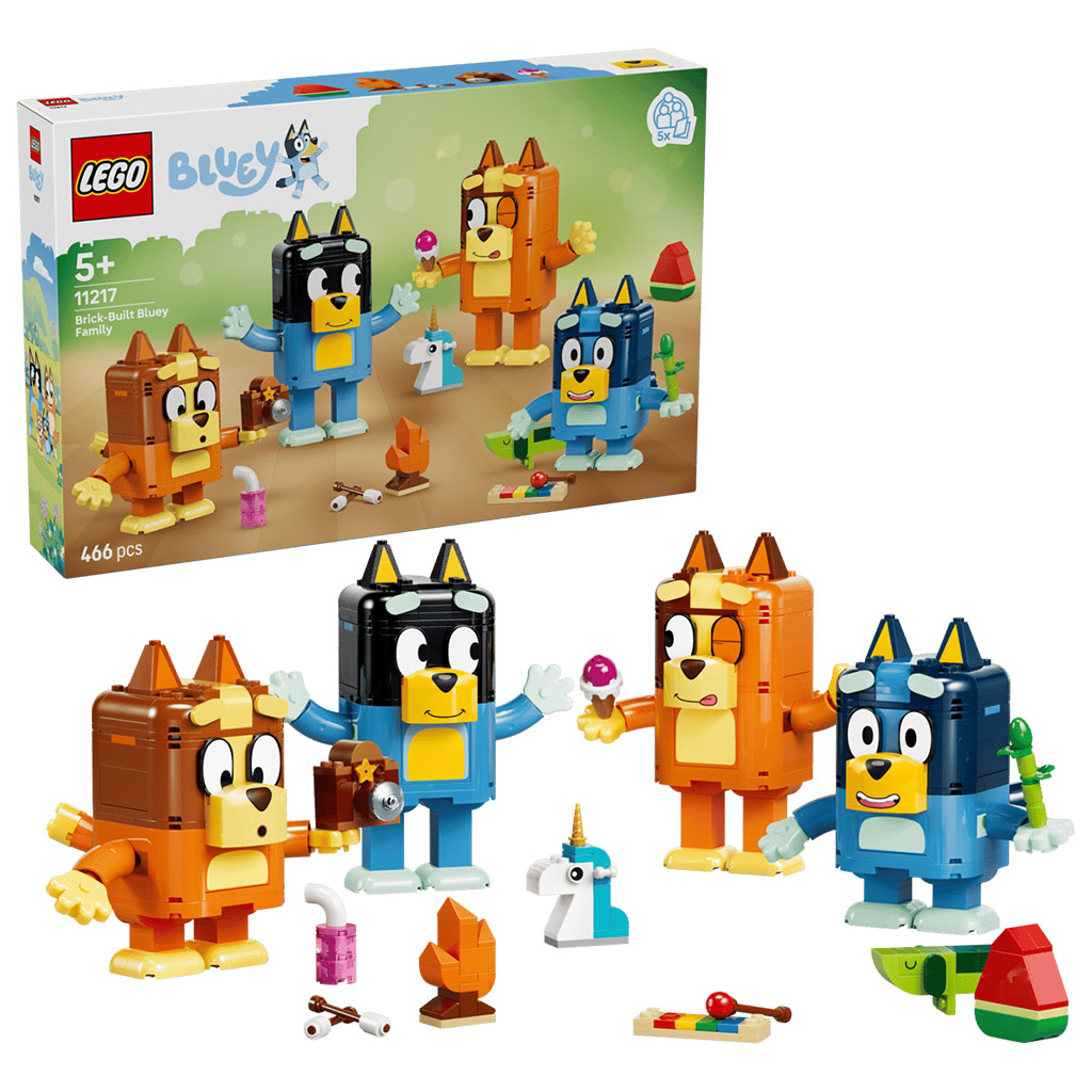 LEGO® Bluey™: Bluey családja kockákból (11217) kép 1