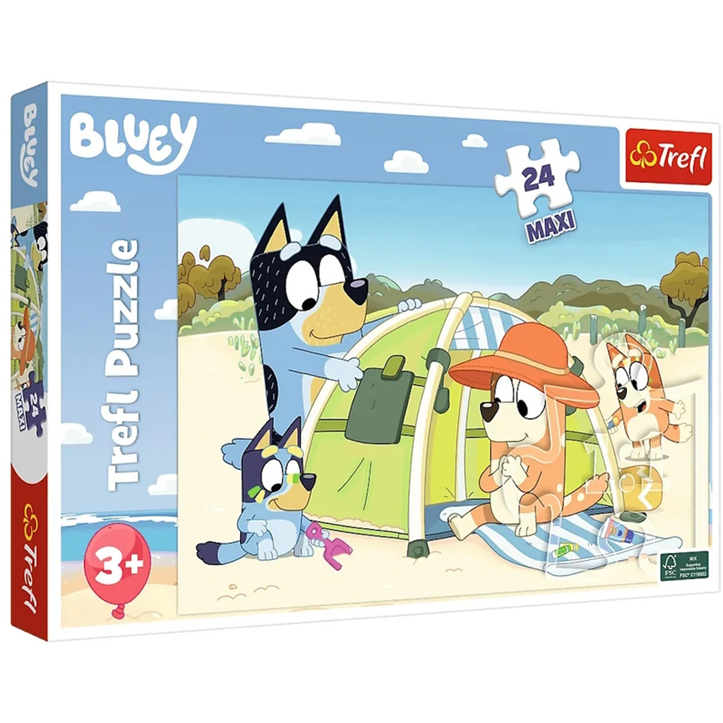 Bluey csodálatos napja 24 db-os Maxi puzzle - Trefl kép 1