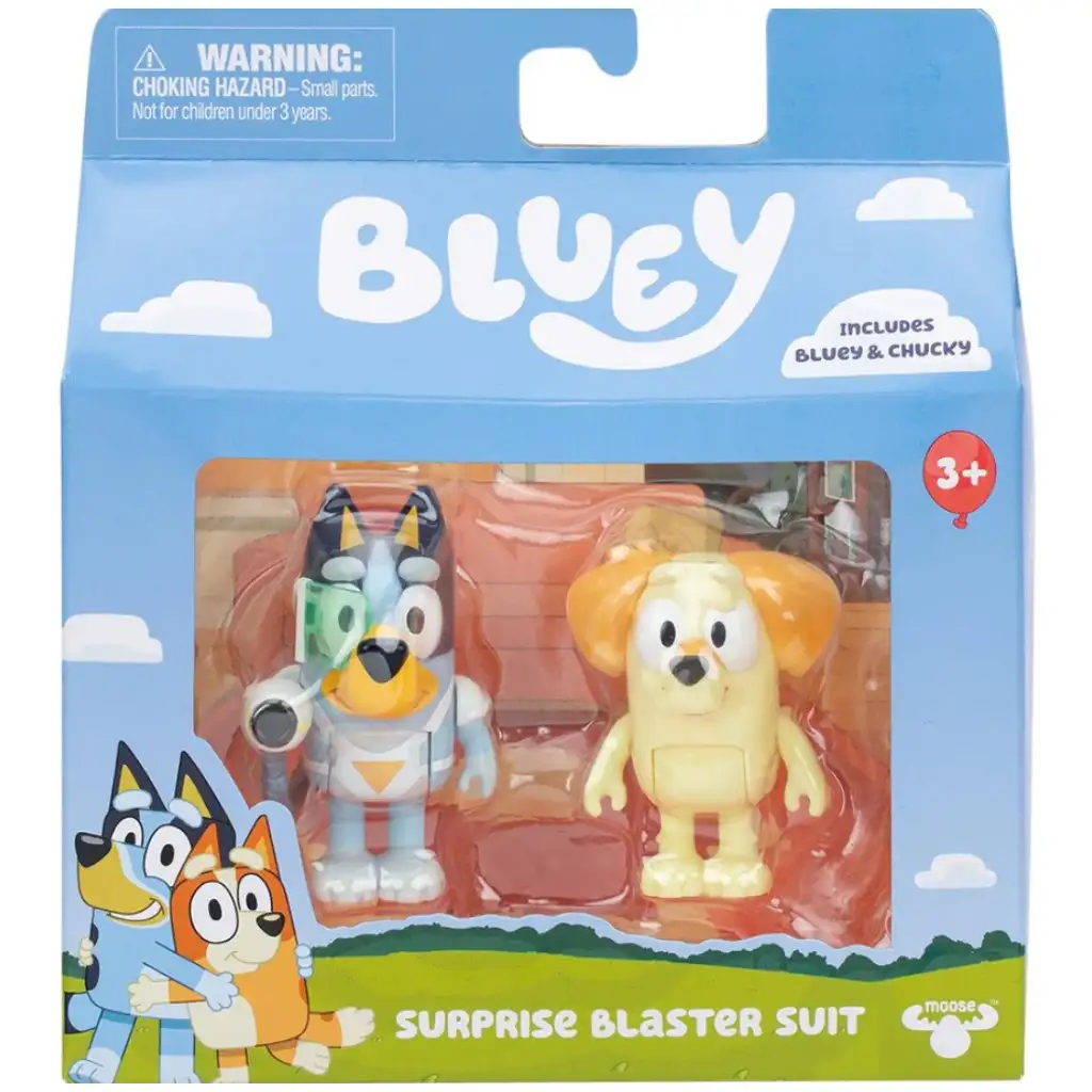 Bluey: Bluey és Chucky 2db-os figura szett kép 1