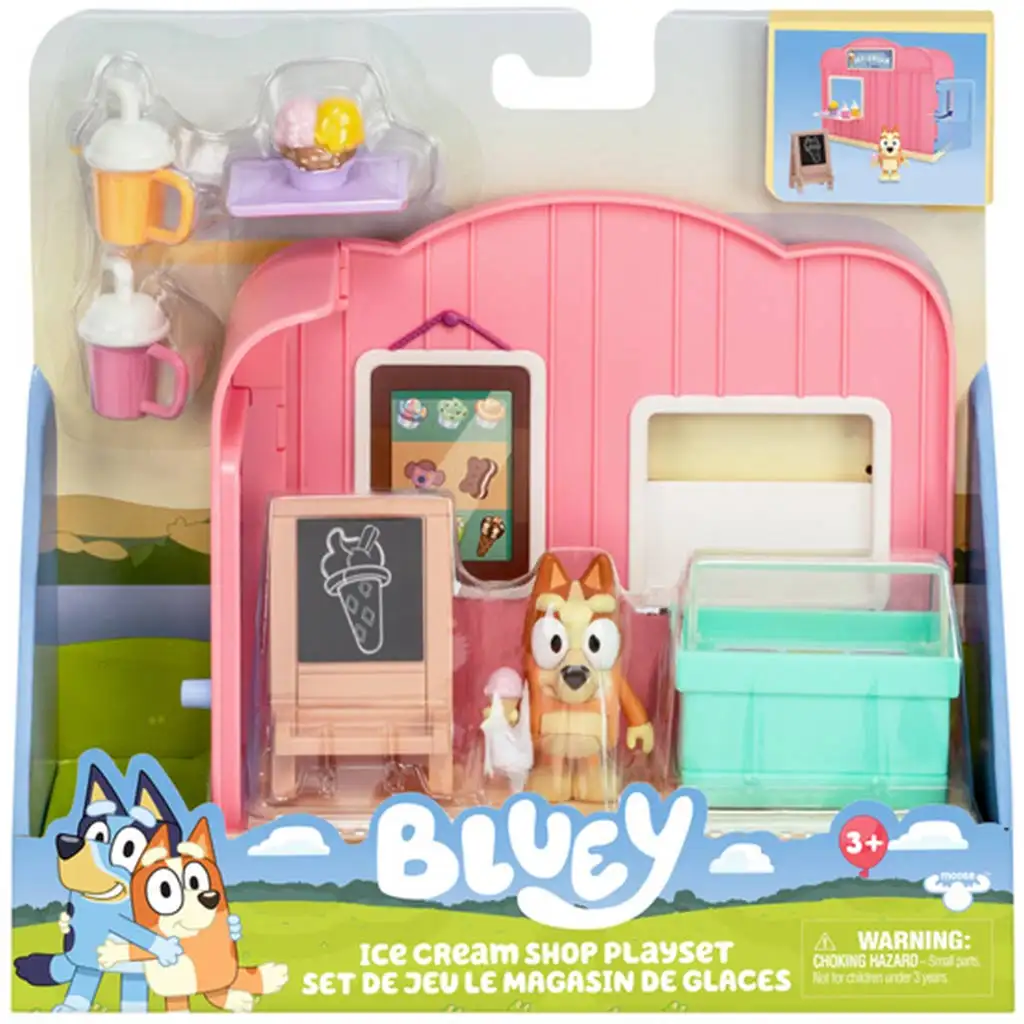 Bluey: Fagyizós készlet Bingo karakter figurával kép 1