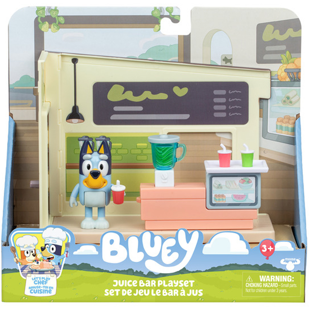 Bluey: Juice bolt játékszett Bluey figurával kép 1