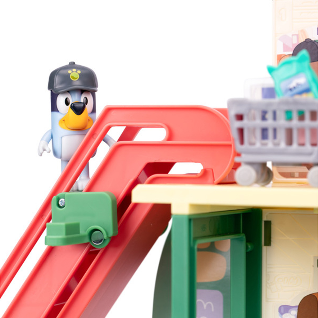 Bluey: Szupermarket nagy játékszett kép 3