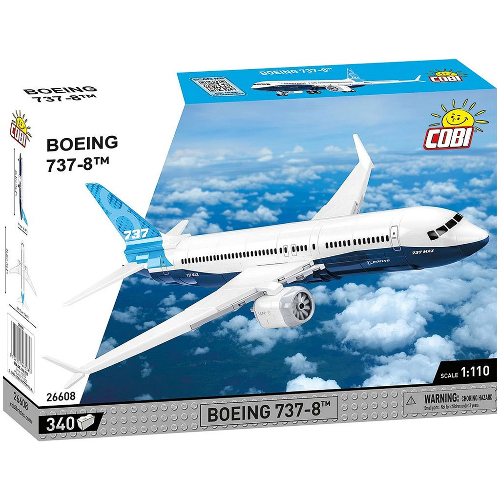 COBI: Boeing 737-8 építőjáték (26608) kép 1