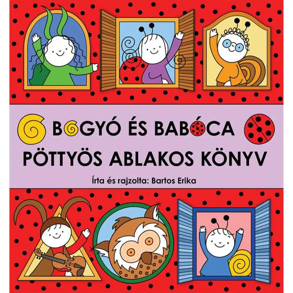 Bogyó és Babóca - Pöttyös ablakos könyv - Pagony kép 1