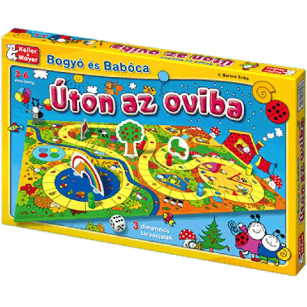 Bogyó és Babóca - Úton az oviba társasjáték kép 1