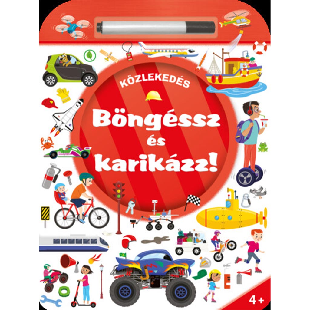 Böngéssz és karikázz! - Közlekedés foglalkoztató füzet kép 1