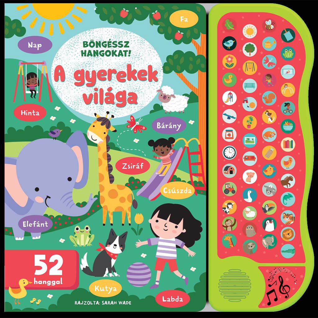Böngéssz hangokat! - A gyerekek világa foglalkoztató könyv kép 1
