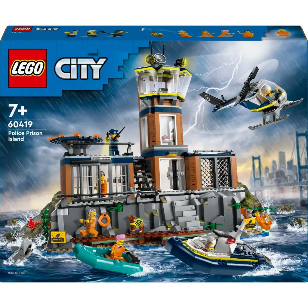 LEGO® City: Börtönsziget (60419) kép 1