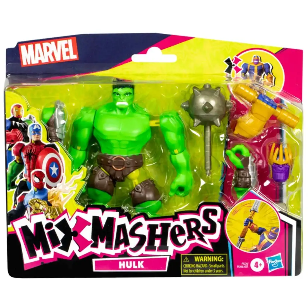Marvel Mix Mashers: Bosszúállók Hulk figura kiegészítőkkel - Hasbro kép 1