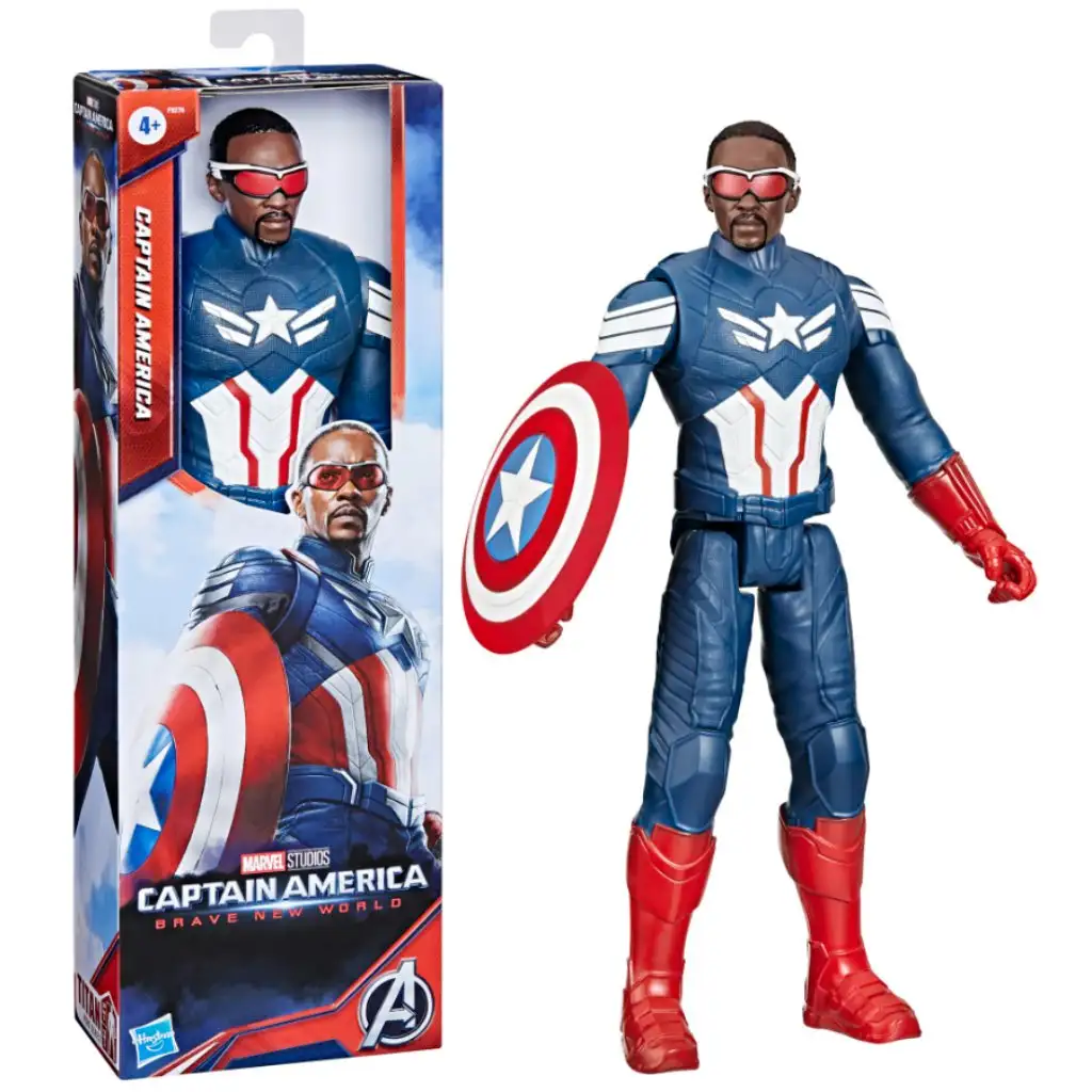 Bosszóállók Titan Hero Amerika Kapitány 29cm-es játékfigura - Hasbro kép 1