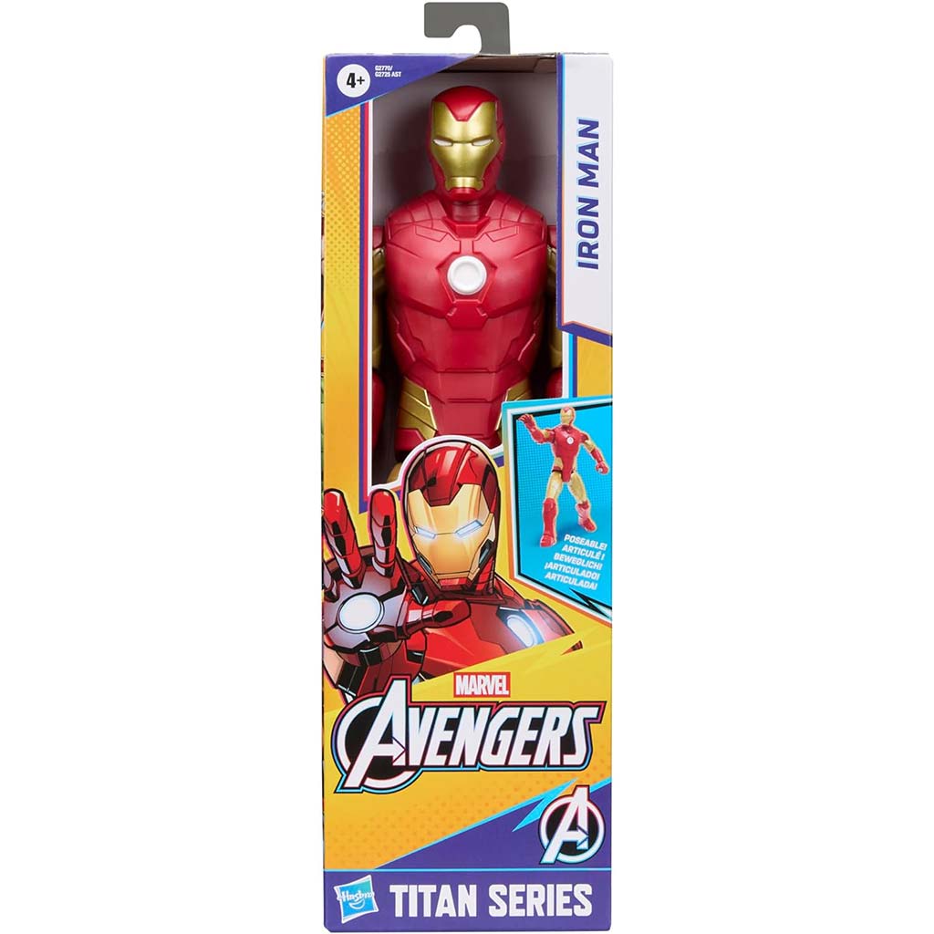 Marvel Bosszúállók: Titan Series Vasember figura 30cm - Hasbro kép 1