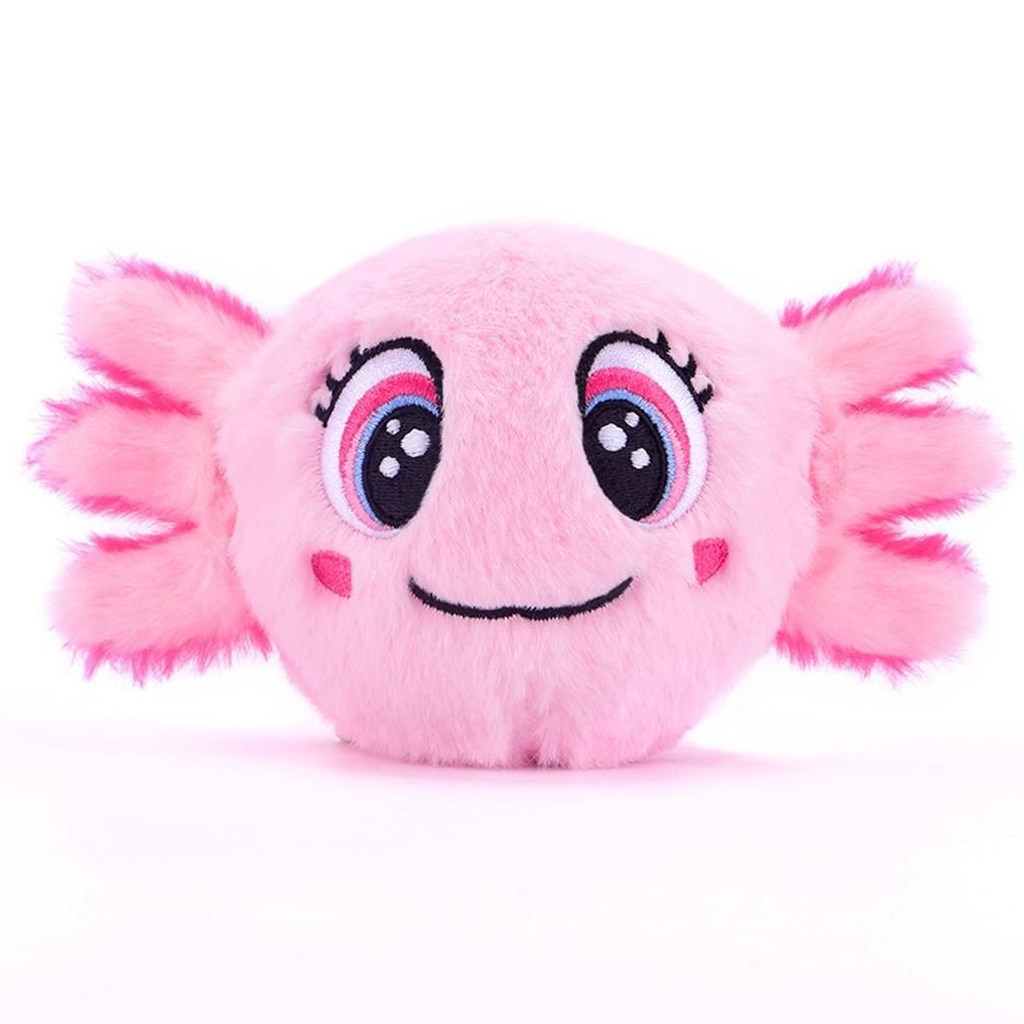 Bouncibles: Pattogó plüss labda - Bubbles, a rózsaszín axolotl kép 1
