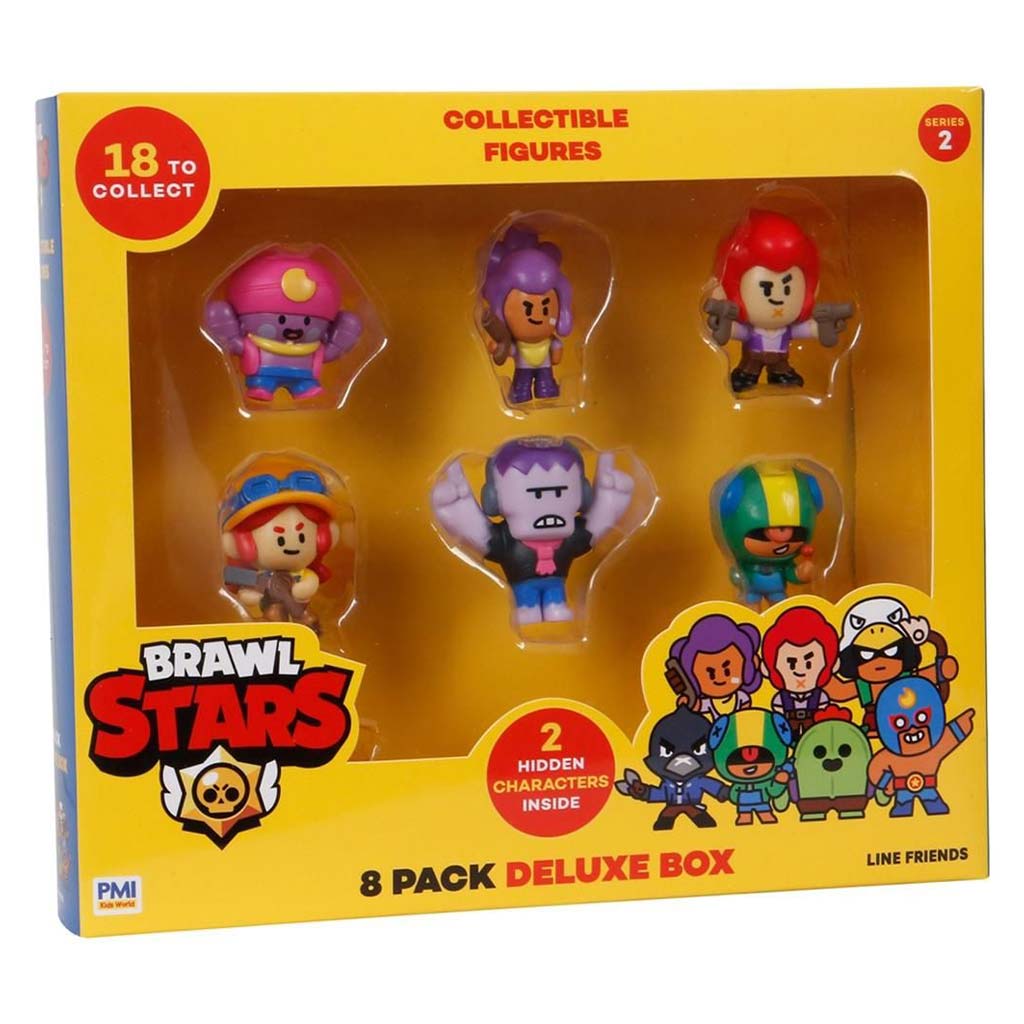 Brawl Stars mini figurák dobozban 8db-os szett kép 1