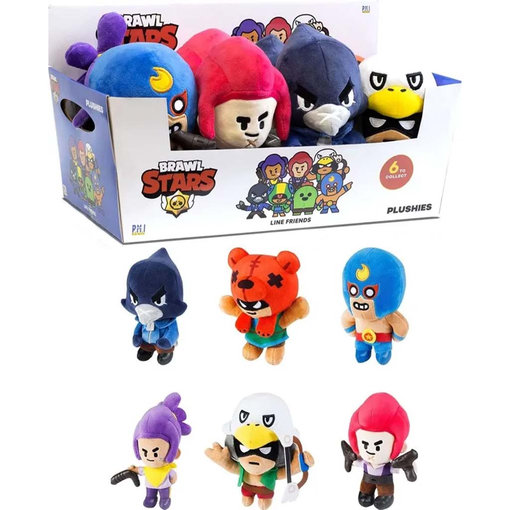 Brawl Stars plüss figura 16,5cm-es többféle kép 1