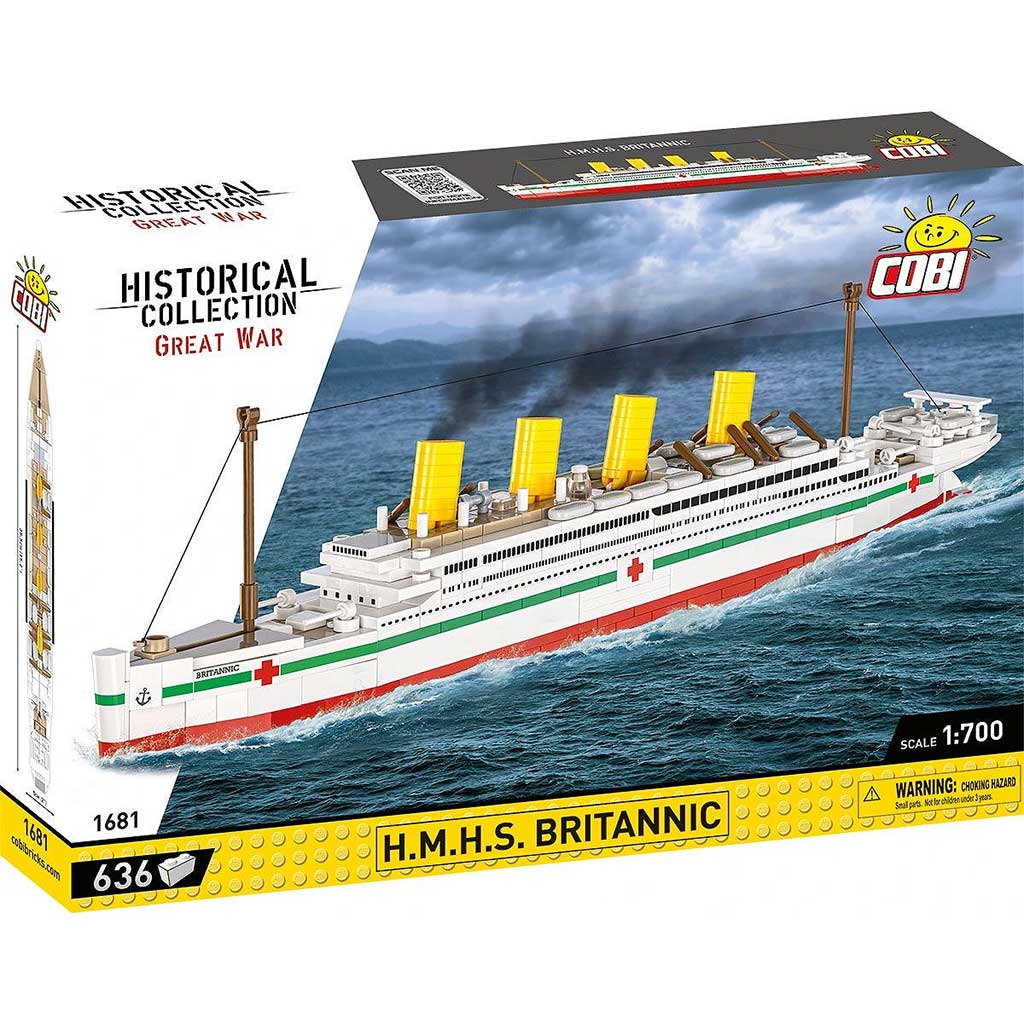 COBI: H.M.H.S. Britannic hajó építőjáték (1681) kép 1