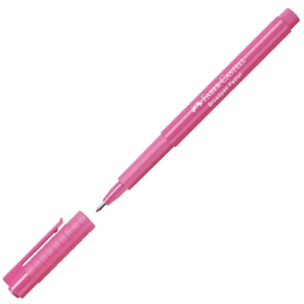 Faber-Castell: Broadpen 1554 rostirón 0,8mm rózsaszín kép 1