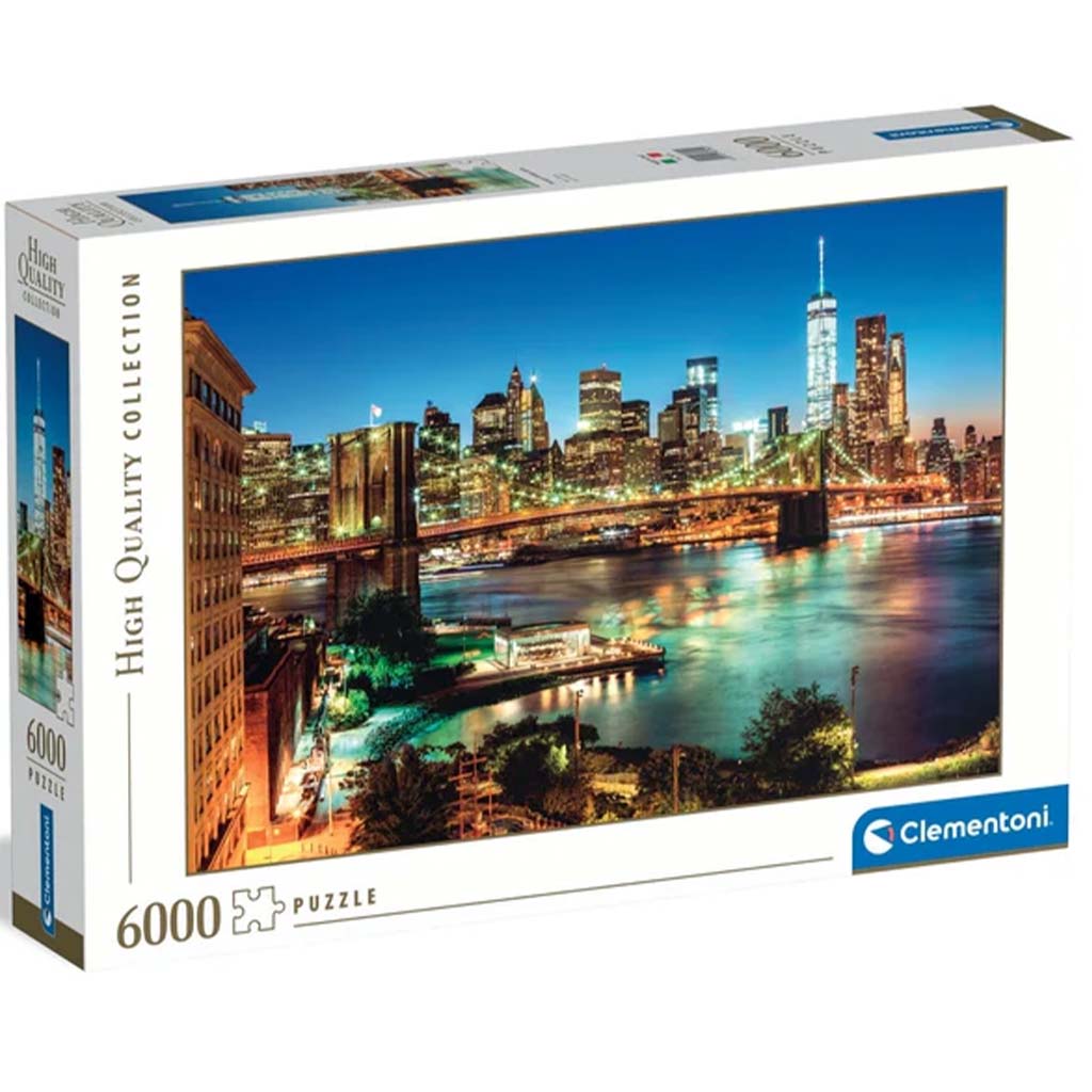 Brooklyn híd fényei HQC puzzle 6000db-os - Clementoni kép 1