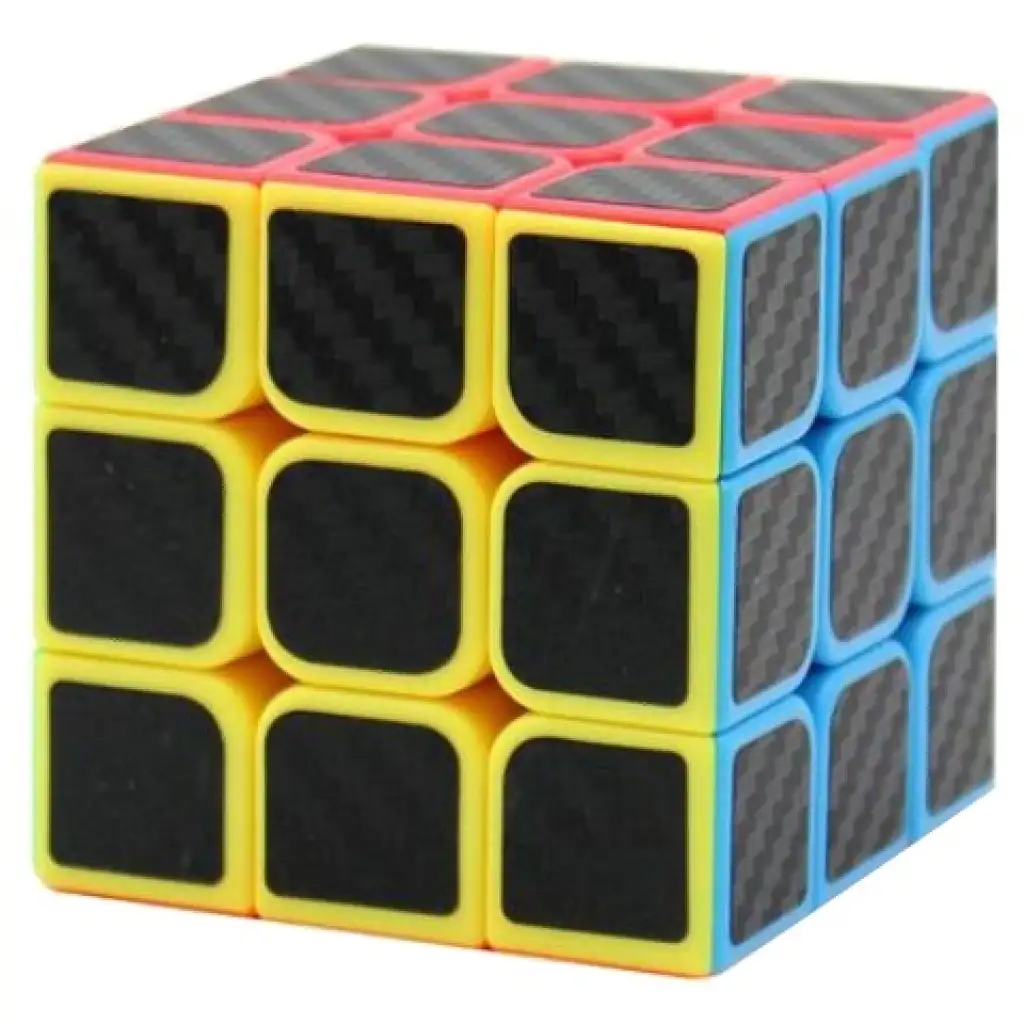 Cube World: Bűvös kocka karbon mintával 3x3-as kép 2